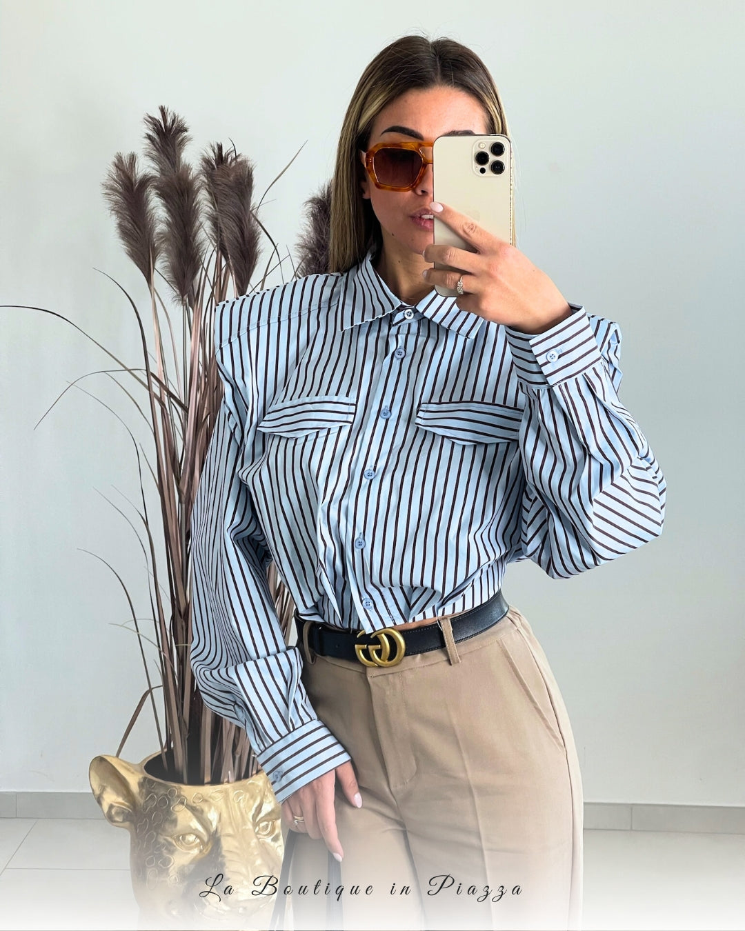 Camicia Jess Azzurra