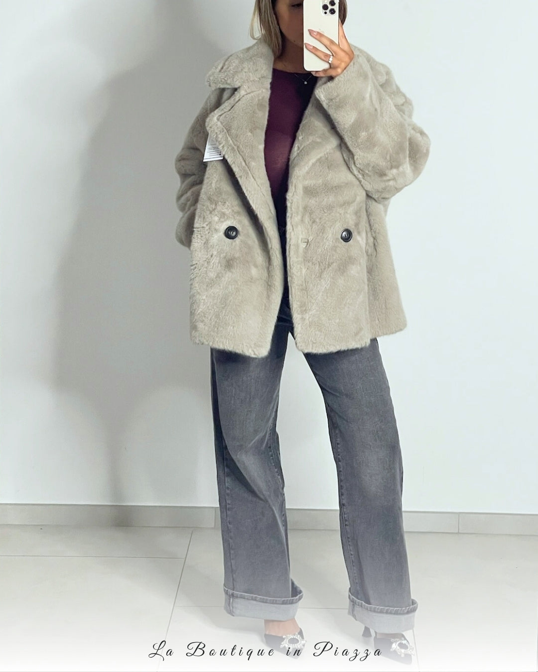 Eco-Pelliccia Teddy