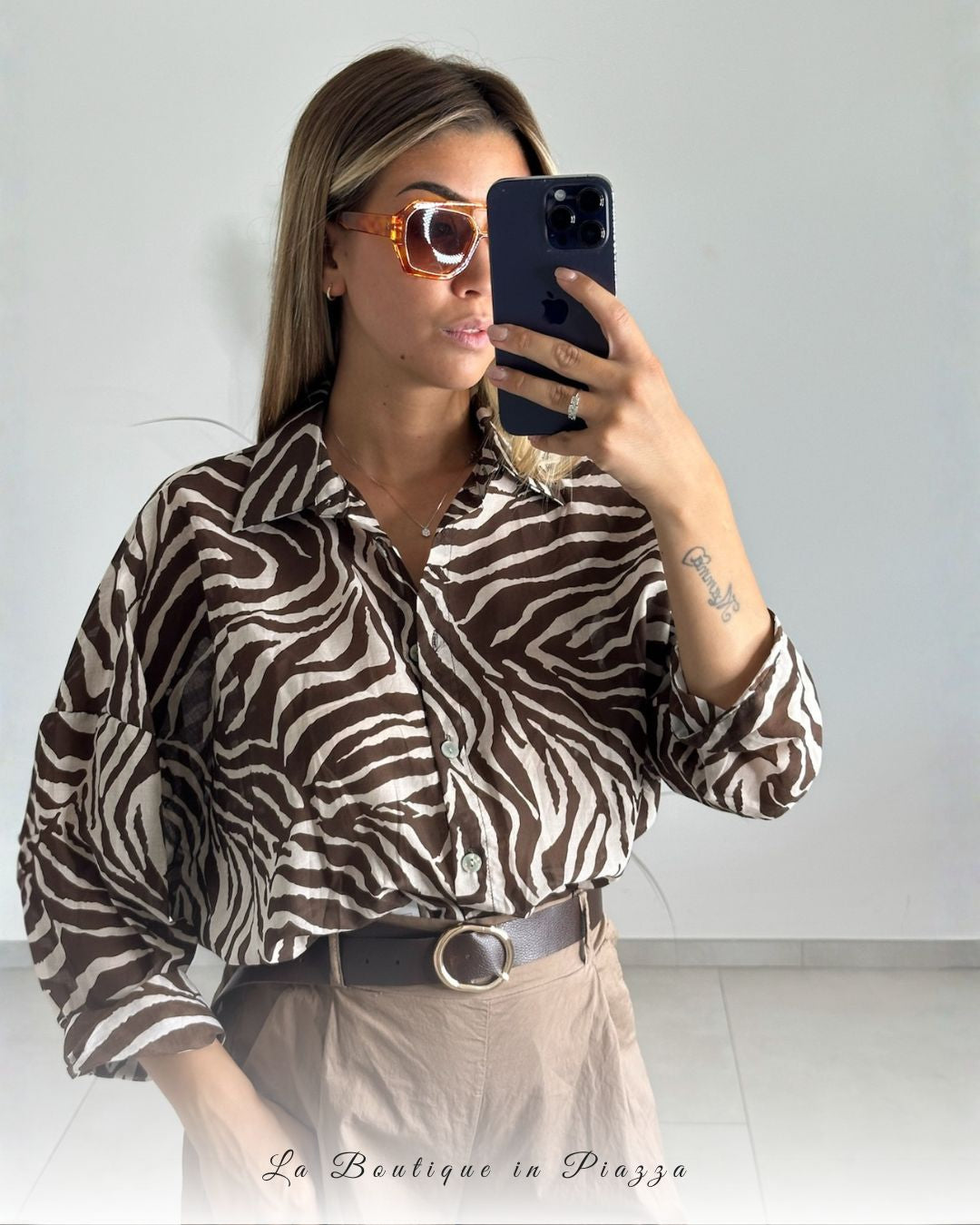 Camicia Zebrata