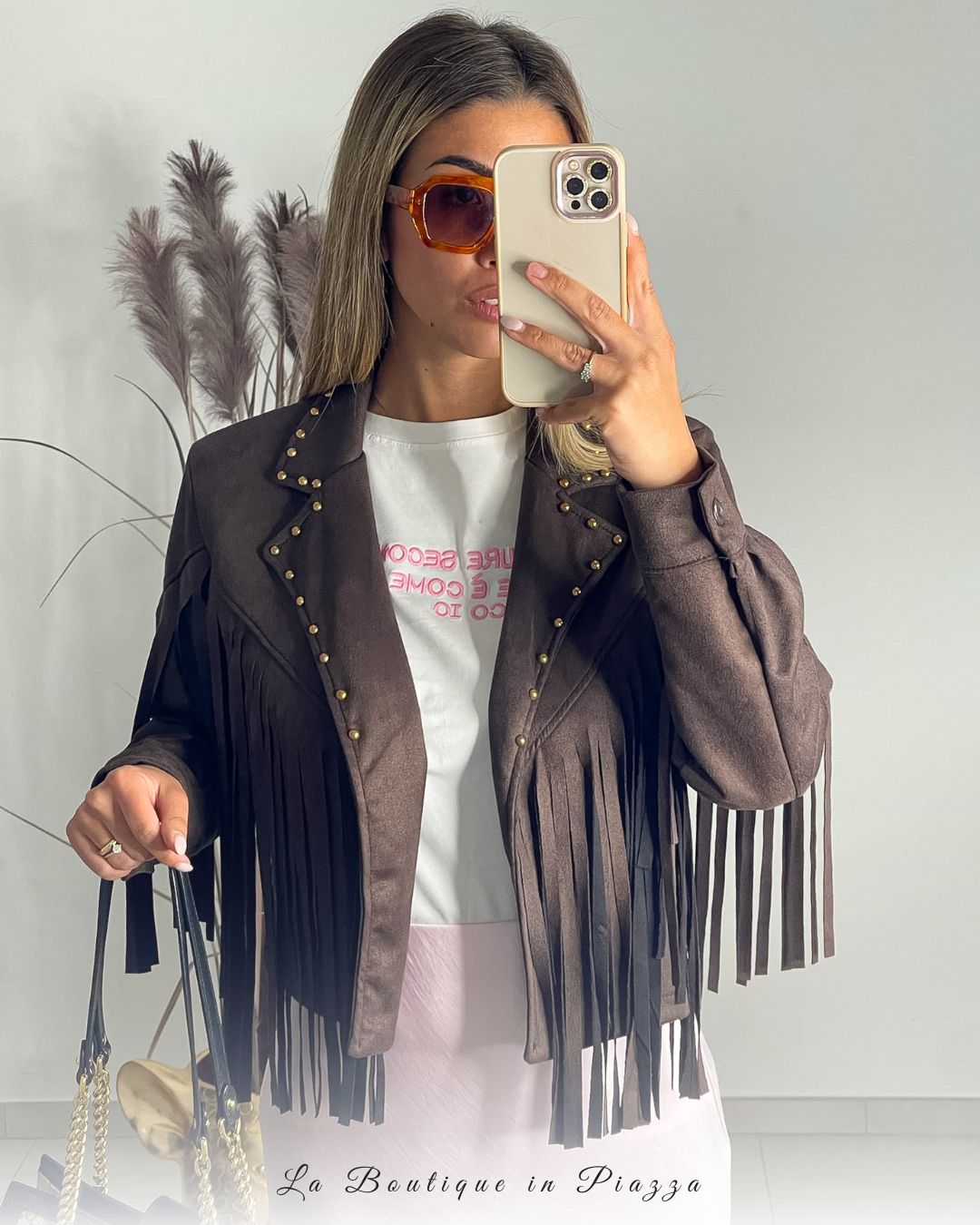 Giacca Country con Frange