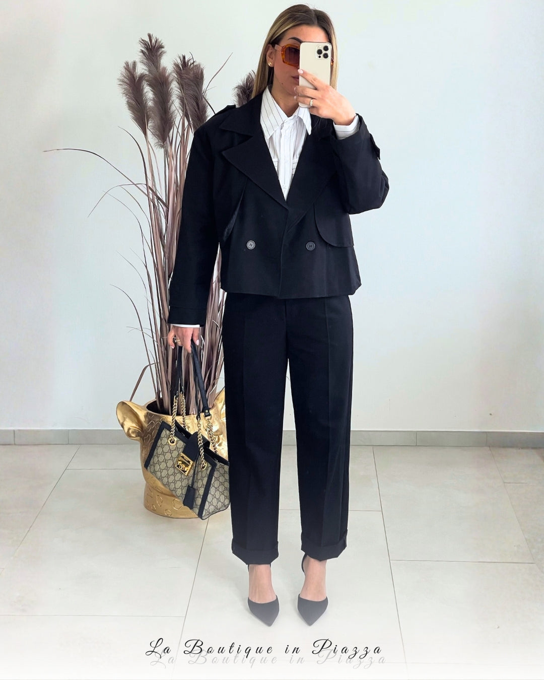 Pantalone Trench a Sigaretta