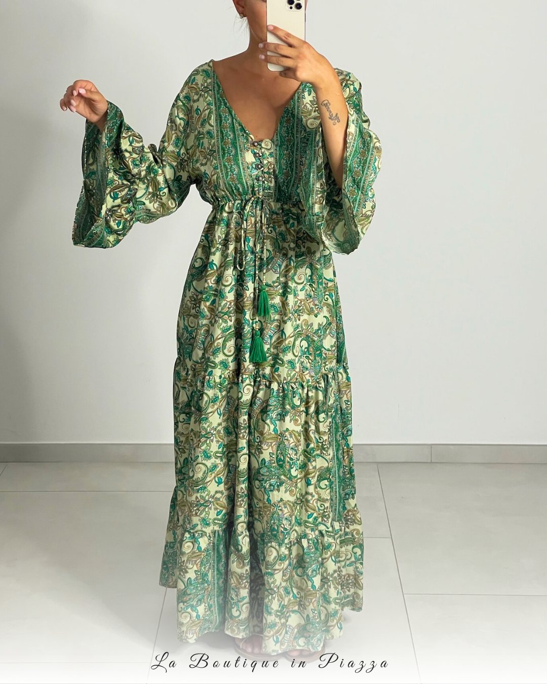 Abito antica sartoria verde
