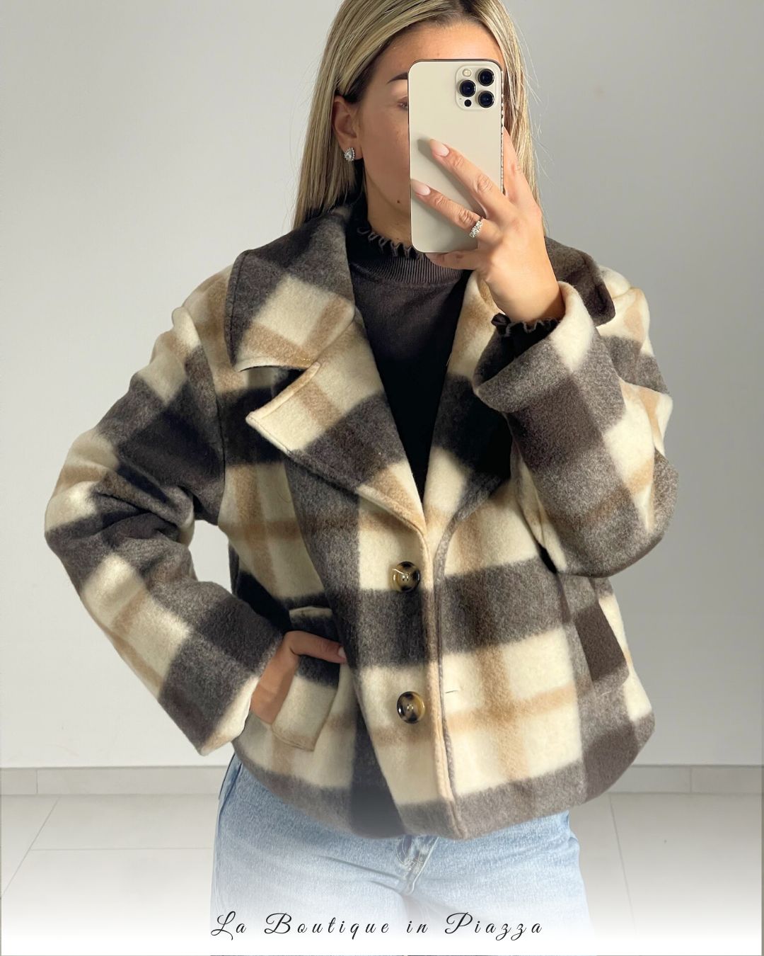 Cappottino Lanetta a quadri