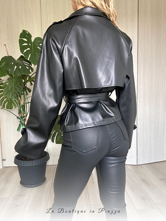 Biker ecopelle
