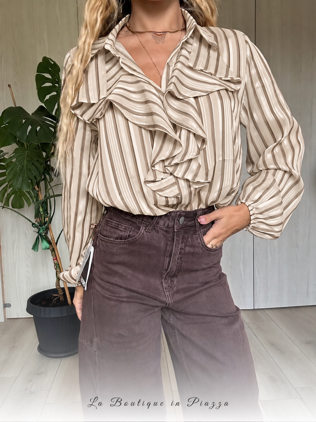 Camicia righe Rouge