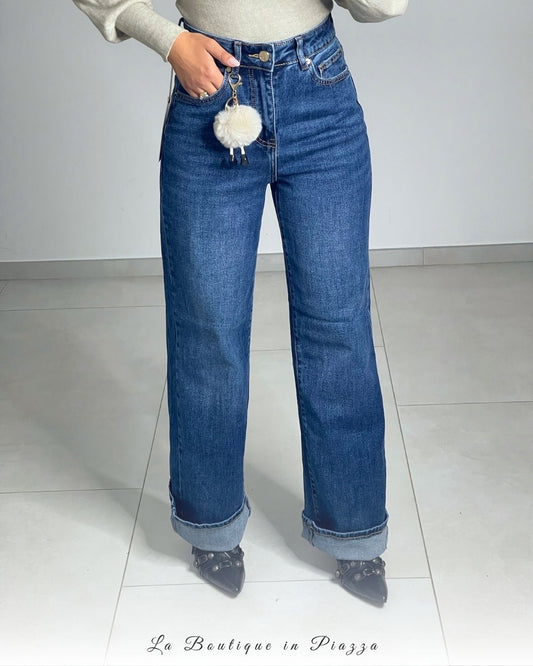 Jeans palazzo Bubu