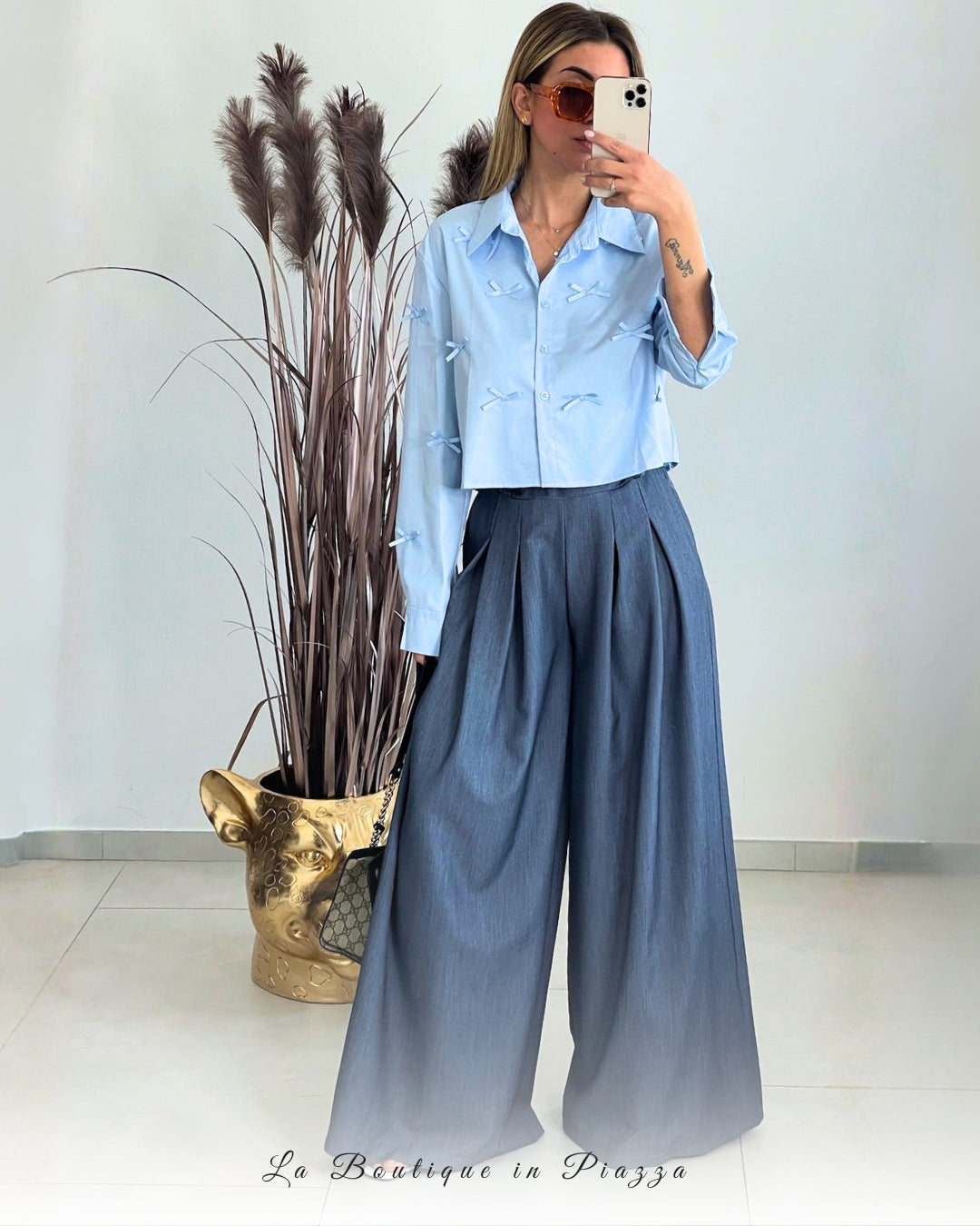 Pantalone Wide Super Ampio