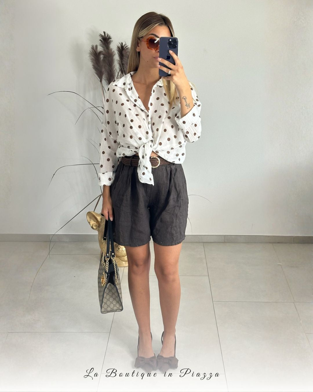 Camicia Pois