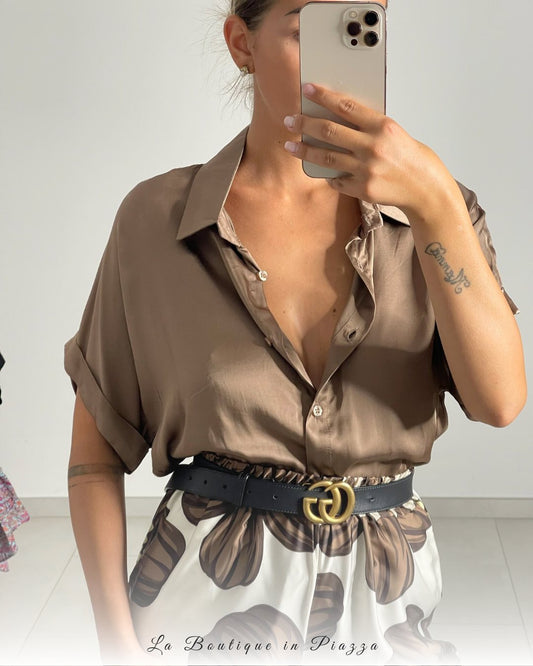 Camicetta raso semplice