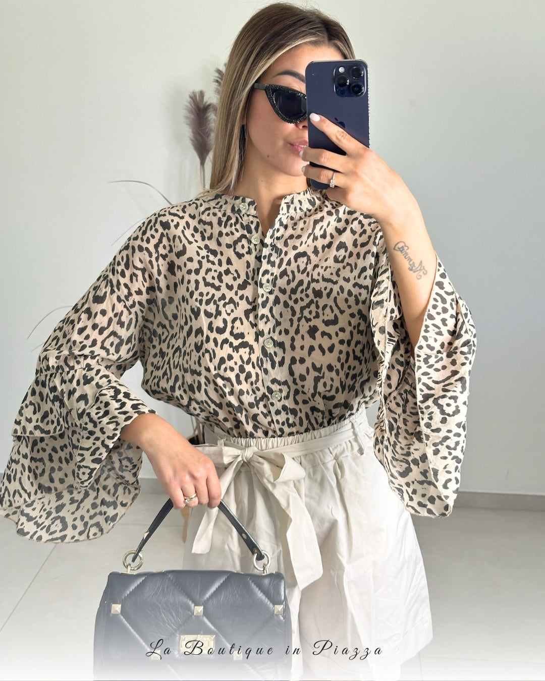Camicia Leopardata