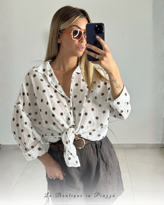 Camicia Pois