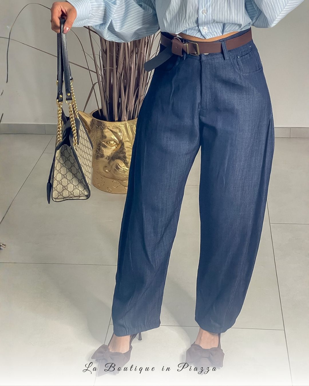 Panta Jeans baggy denim