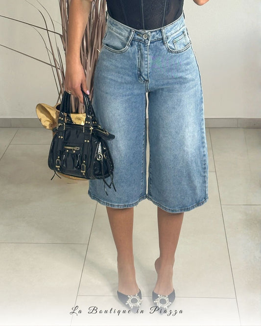 Jeans bermuda