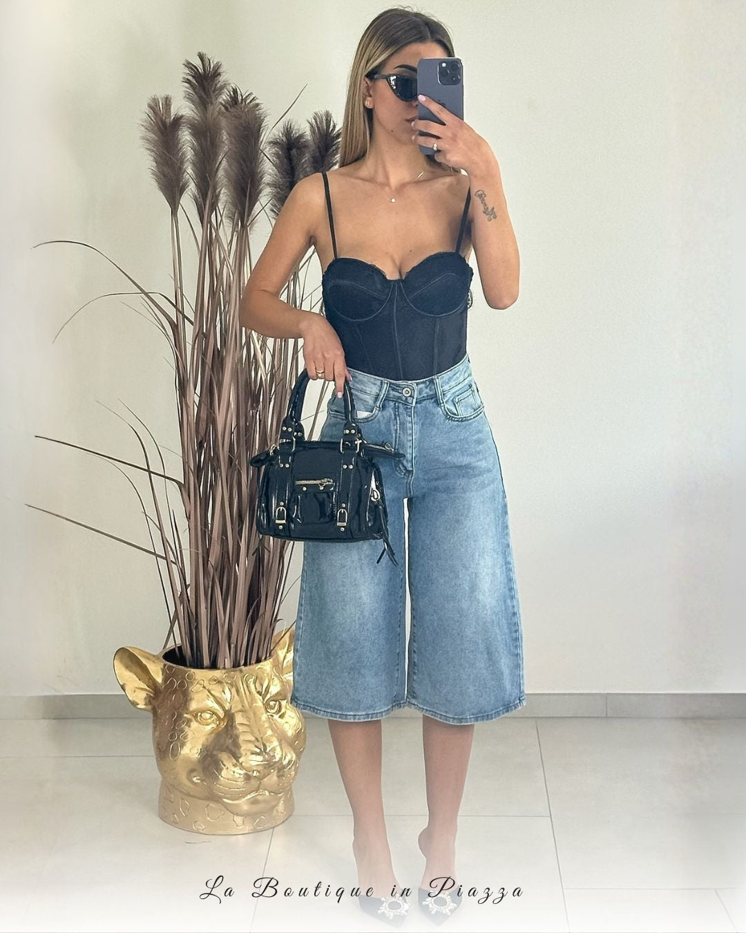 Jeans bermuda