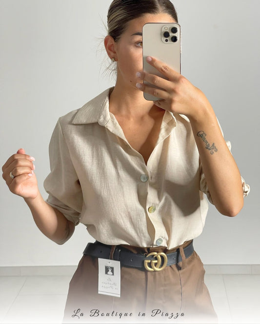 Camicetta lino