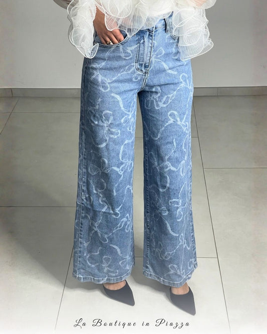 Jeans fiocco di neve