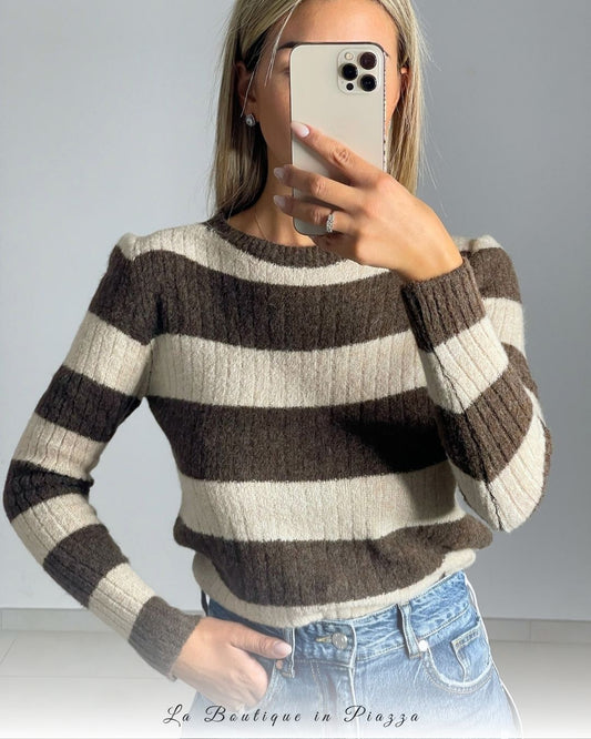 Maglia a righe