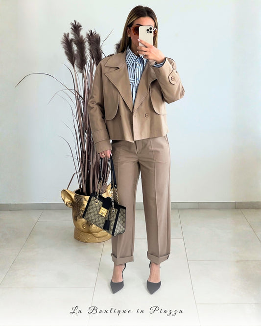 Pantalone Trench a Sigaretta