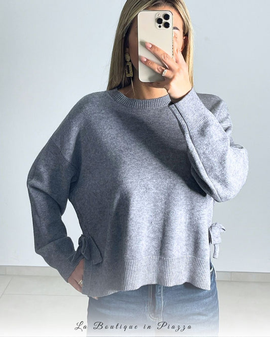 Maglione fiocco di lana