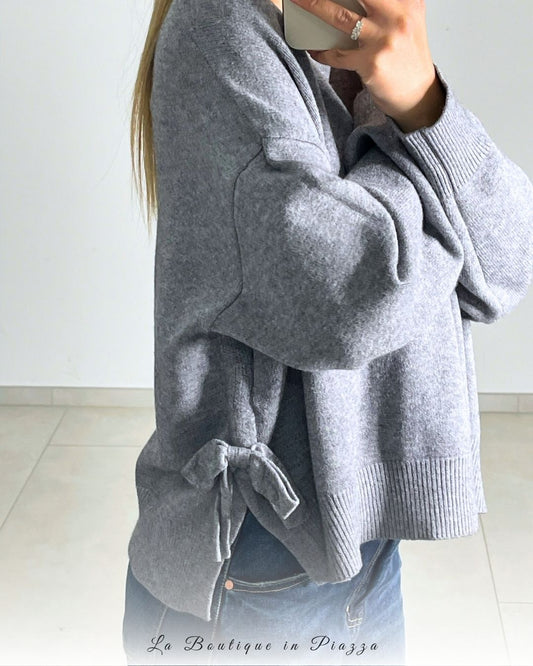 Maglione fiocco di lana