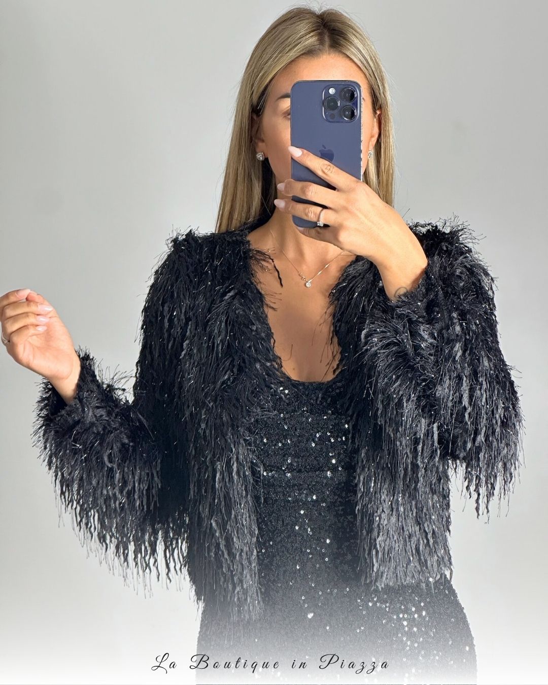 Pellicciotto lamèe chic