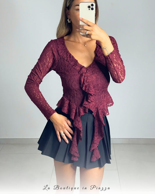 Maglia pizzo