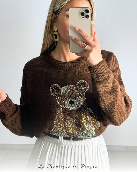 Maglia orso di lana