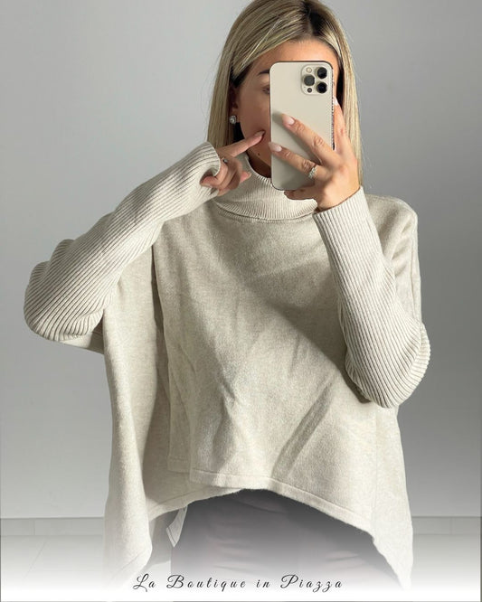 Maglia Dolcevita Incrocio