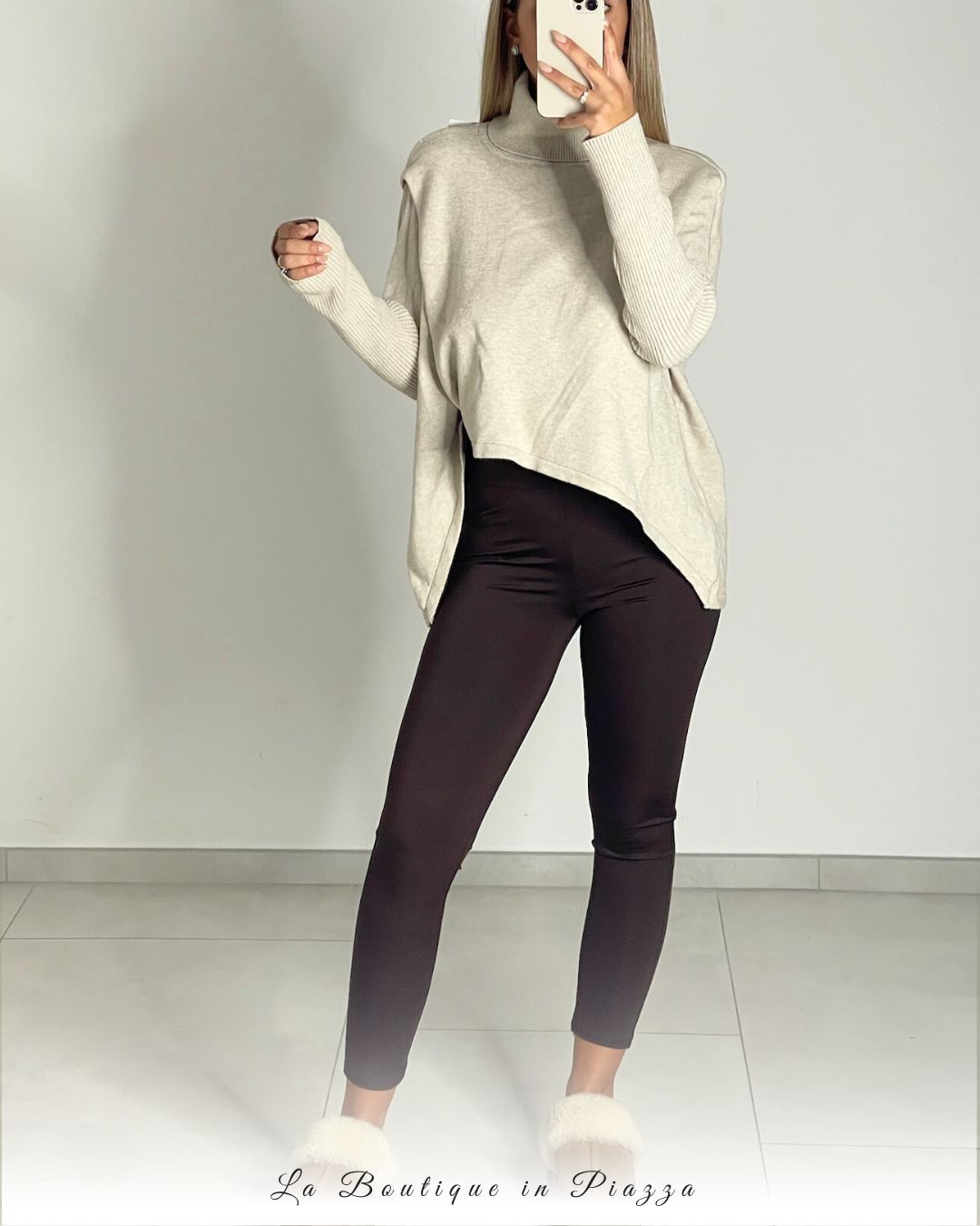 Maglia Dolcevita Incrocio