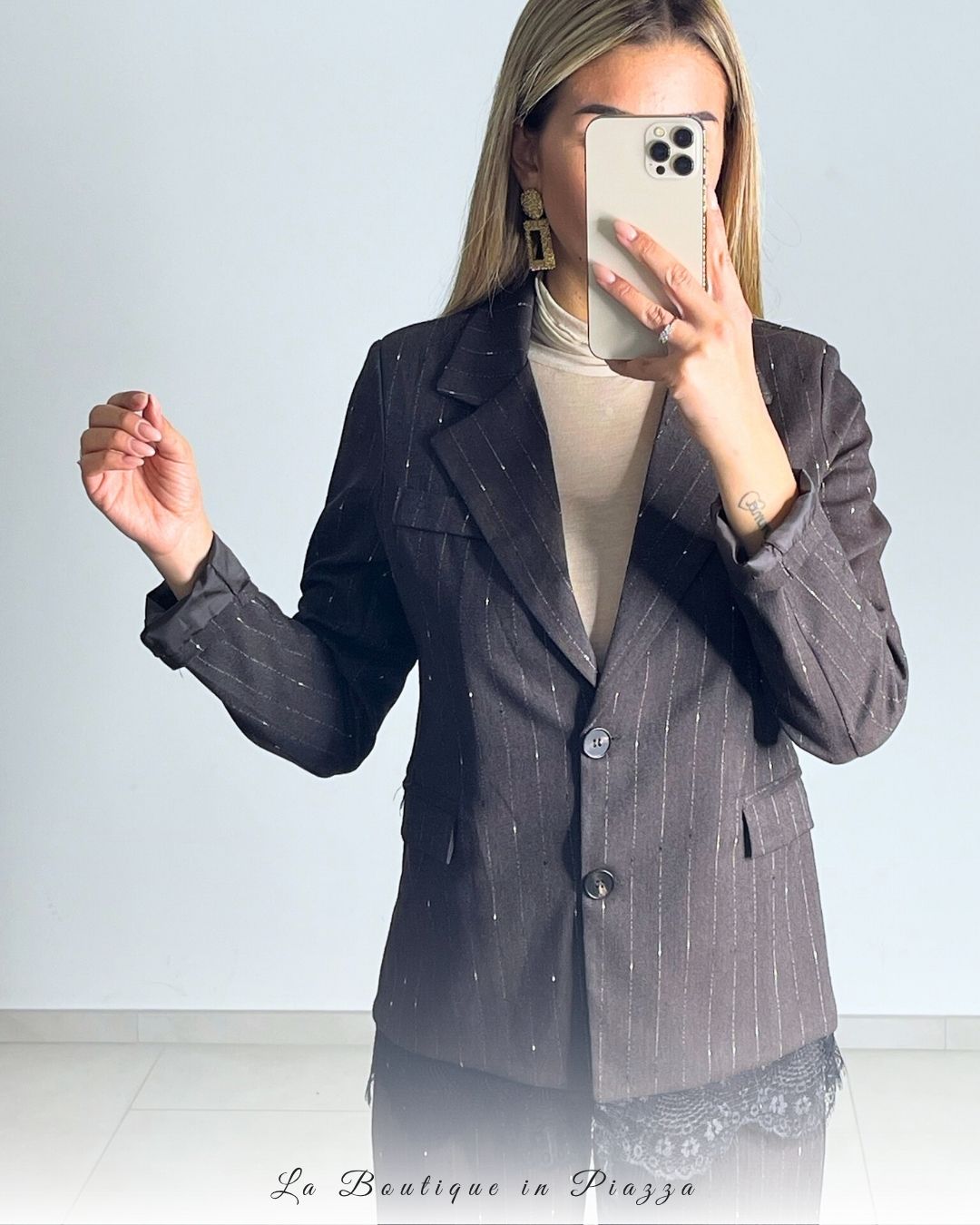 Giacca goccia di sale