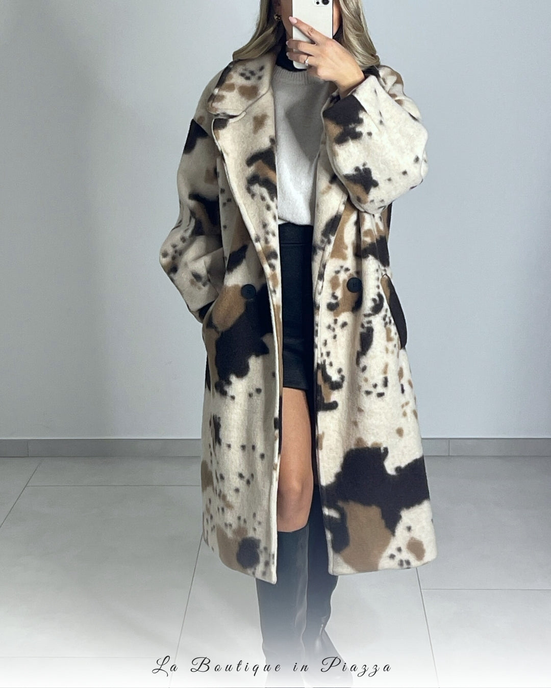 Cappotto in lana Miriana