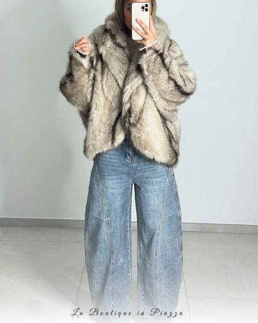 Pantalone baggy couture