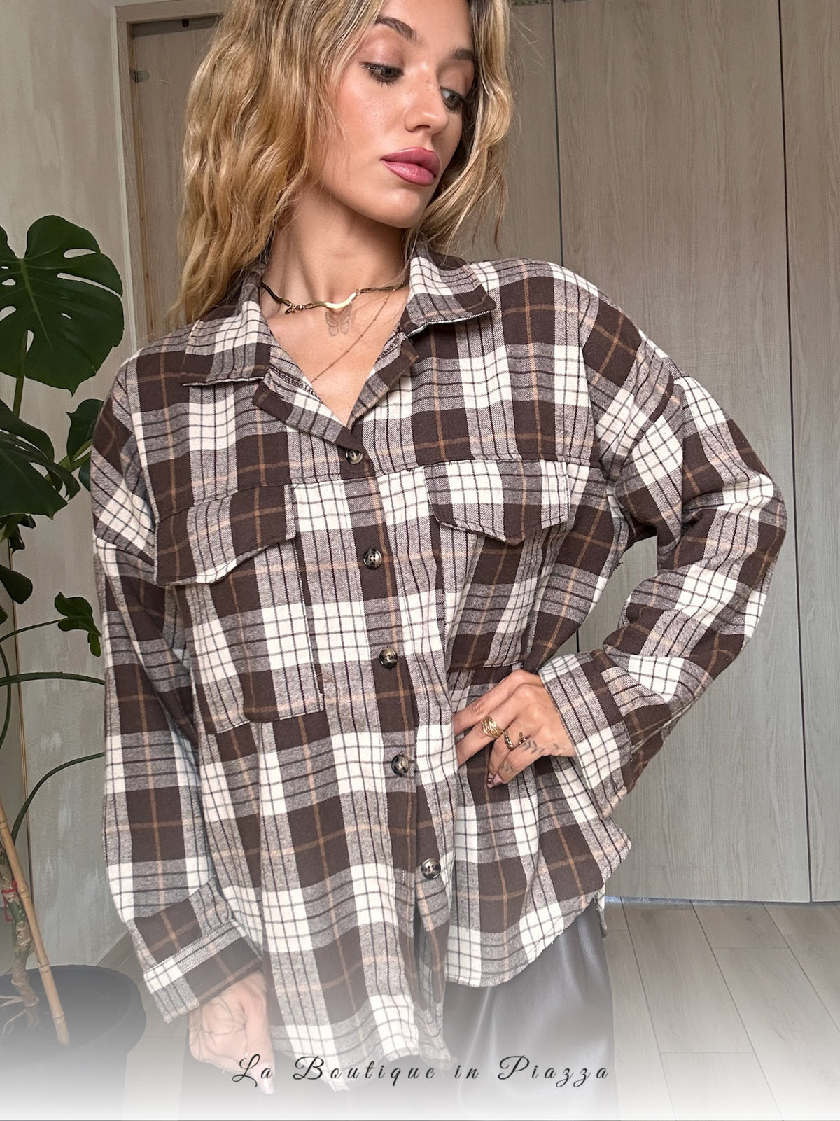 Maxi Camicia Country
