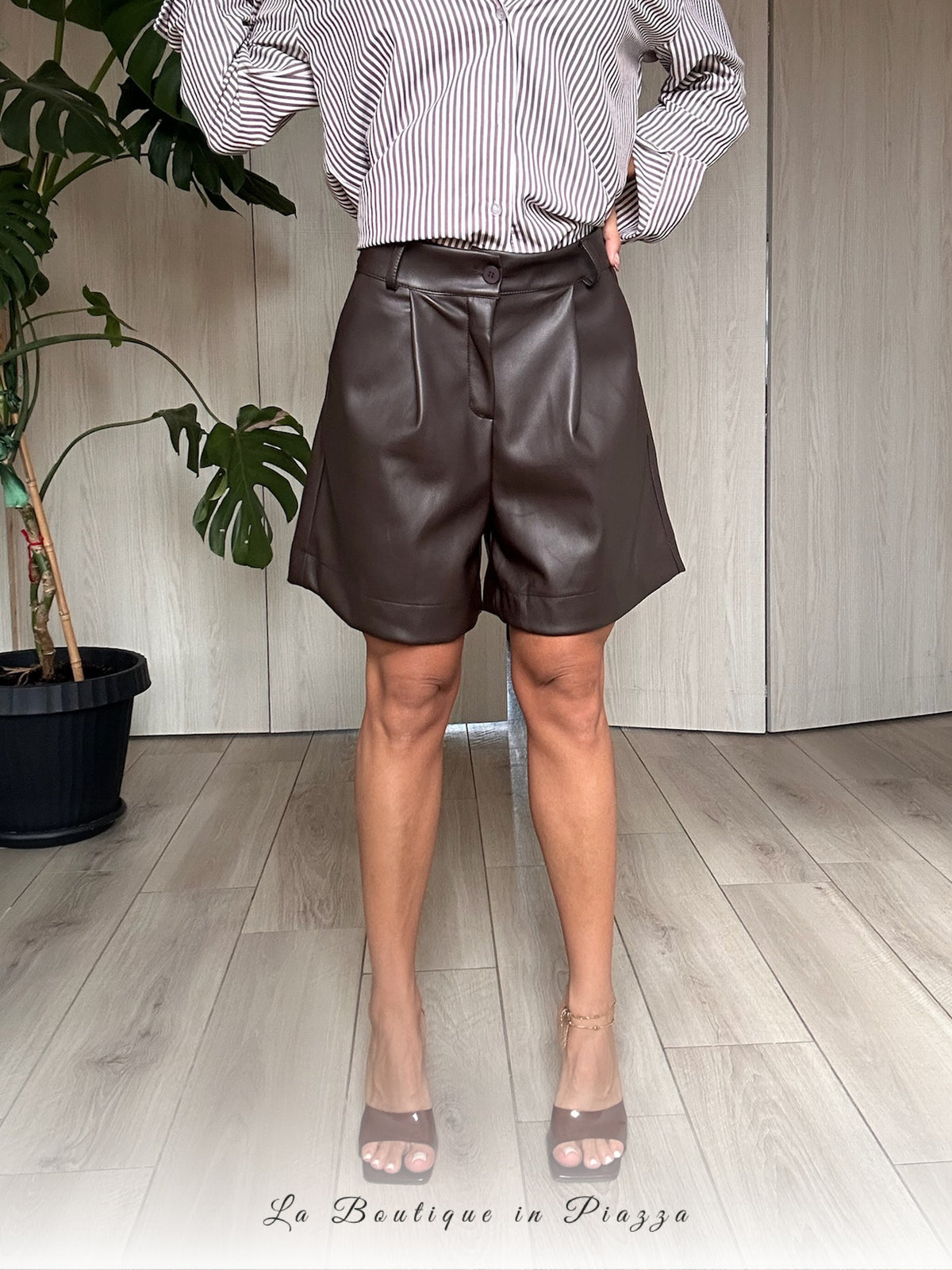 Pantaloncino Ecopelle