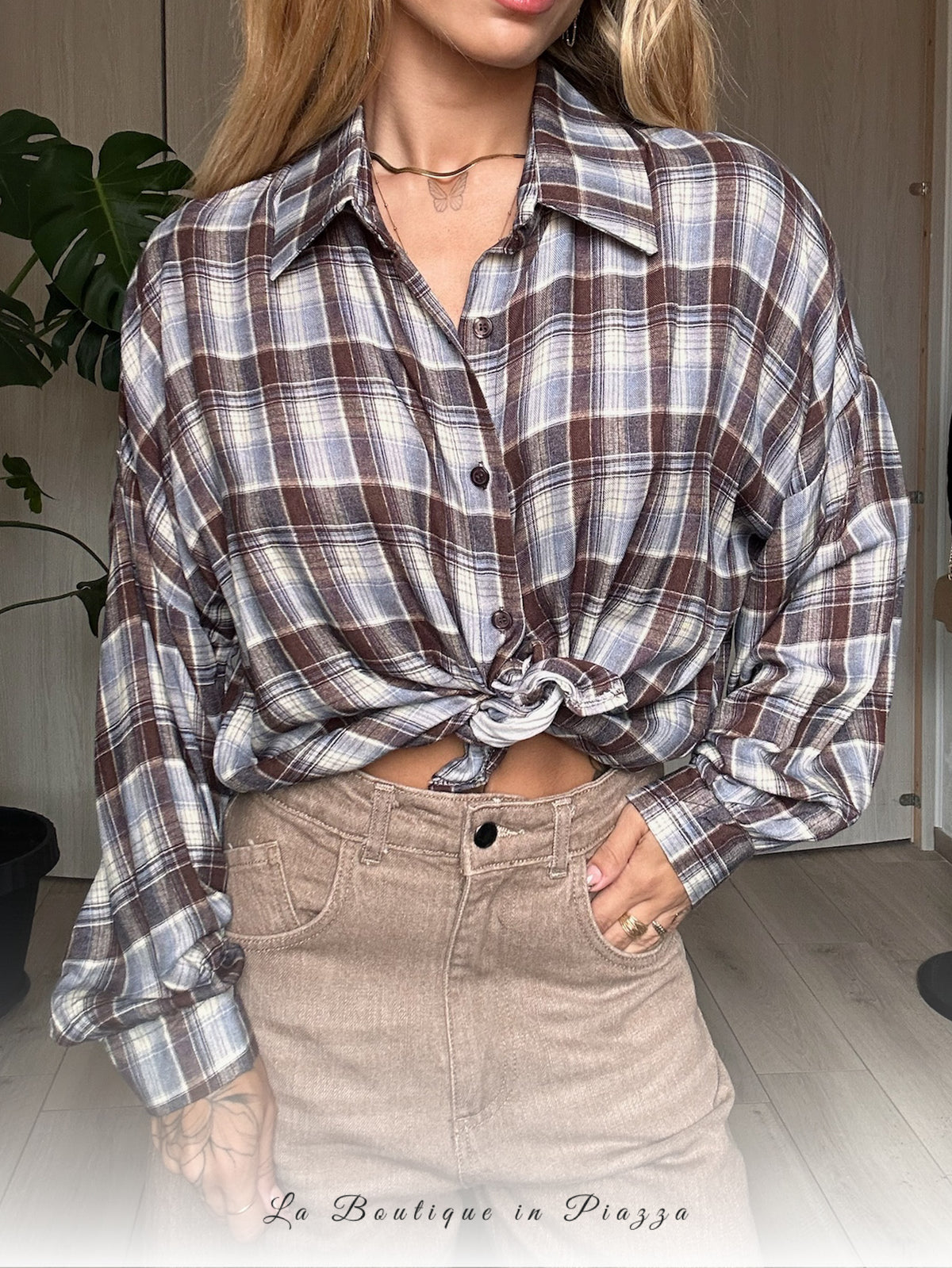 Camicia Texas Blu