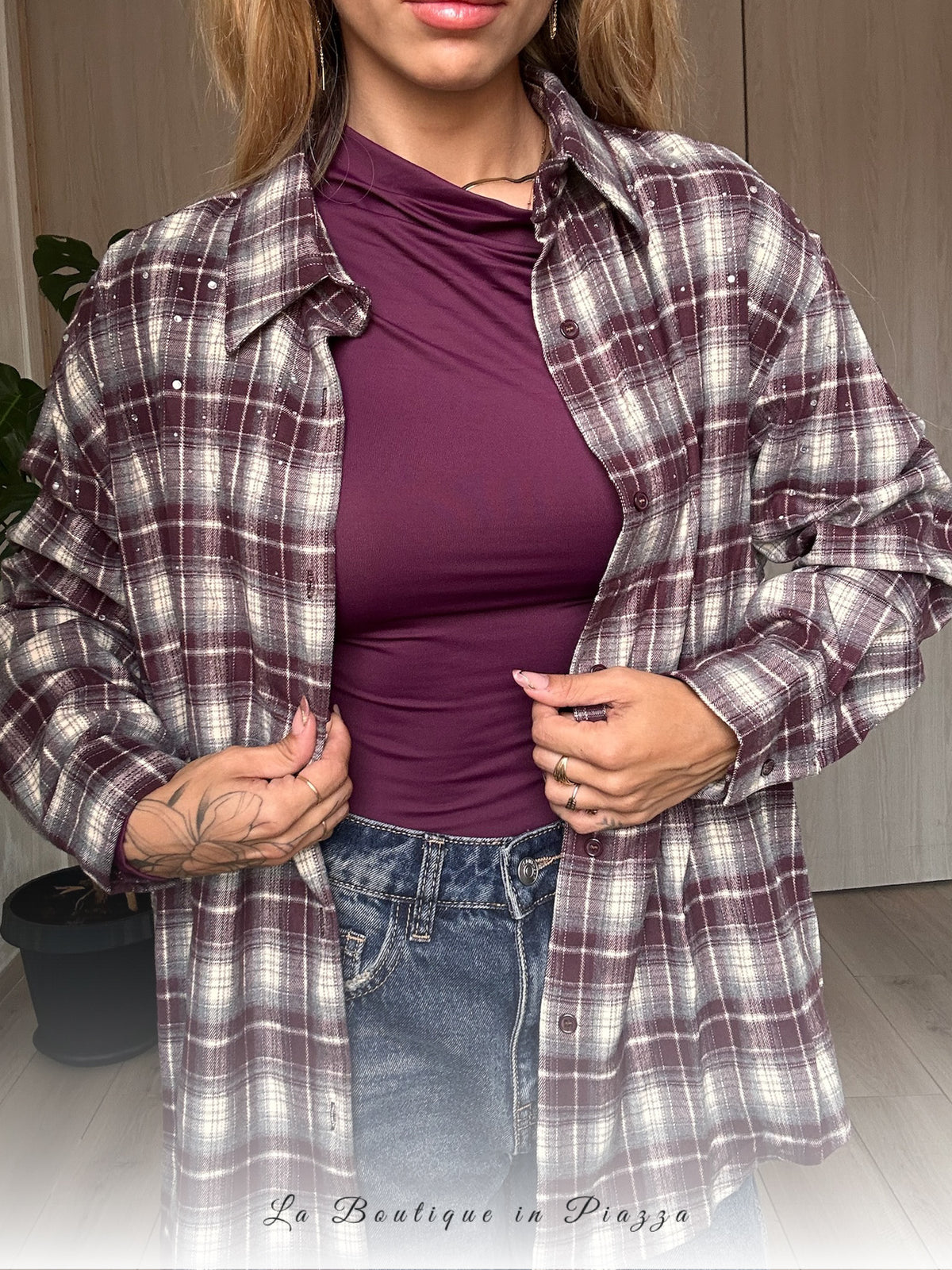 Camicia Texas Diamante