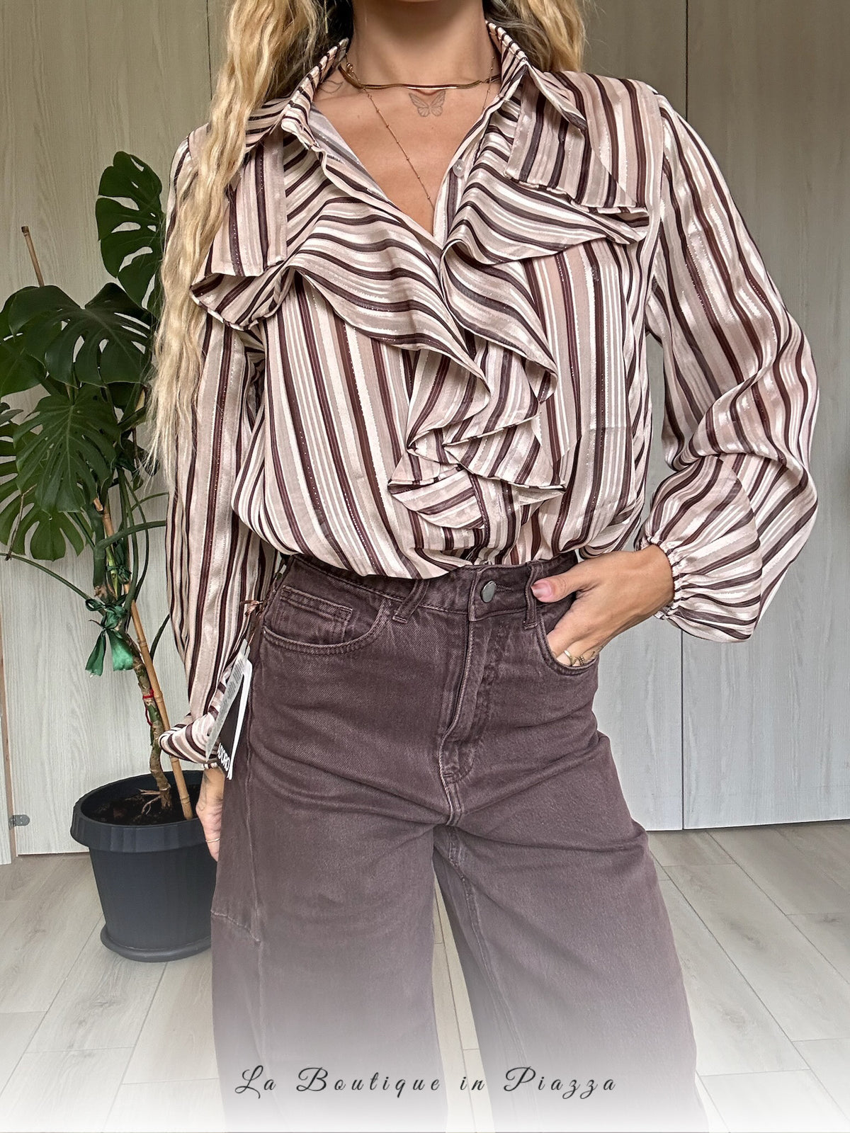 Camicia righe Rouge