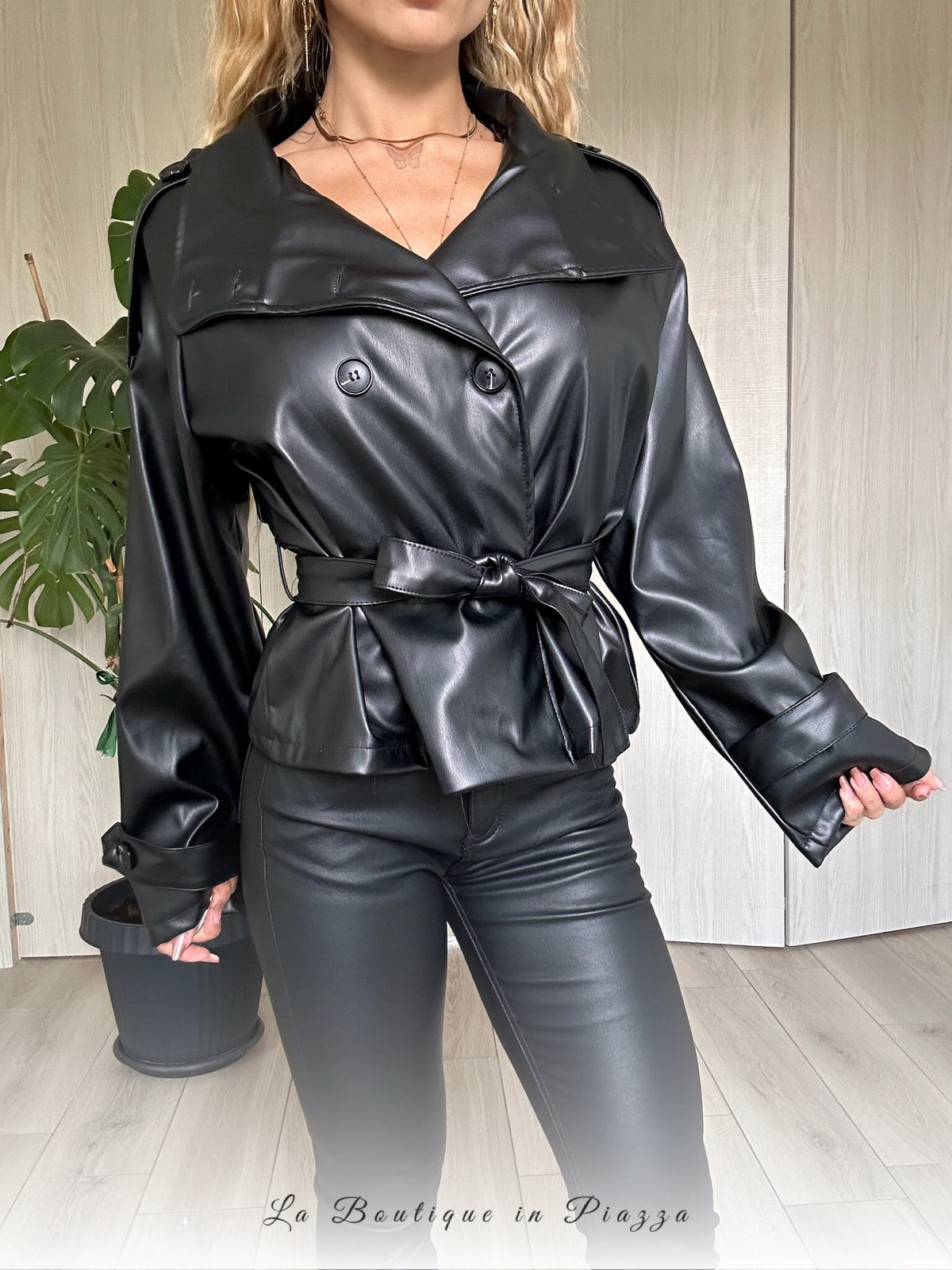 Biker ecopelle