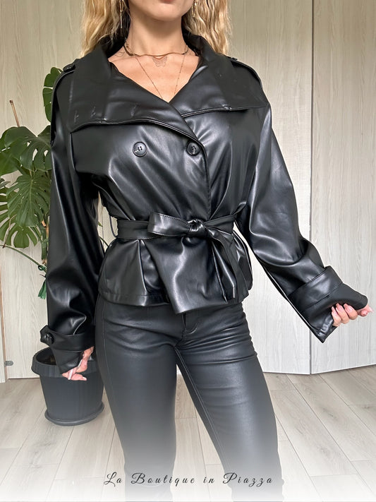 Biker ecopelle