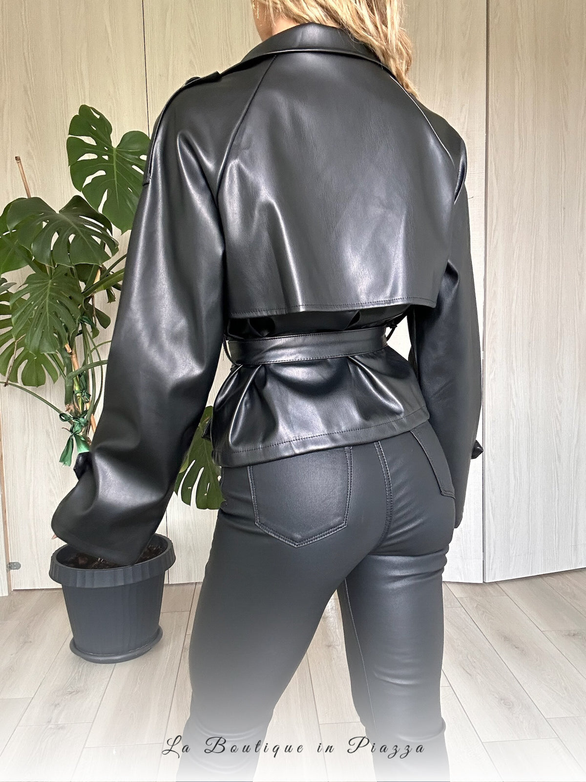 Biker ecopelle