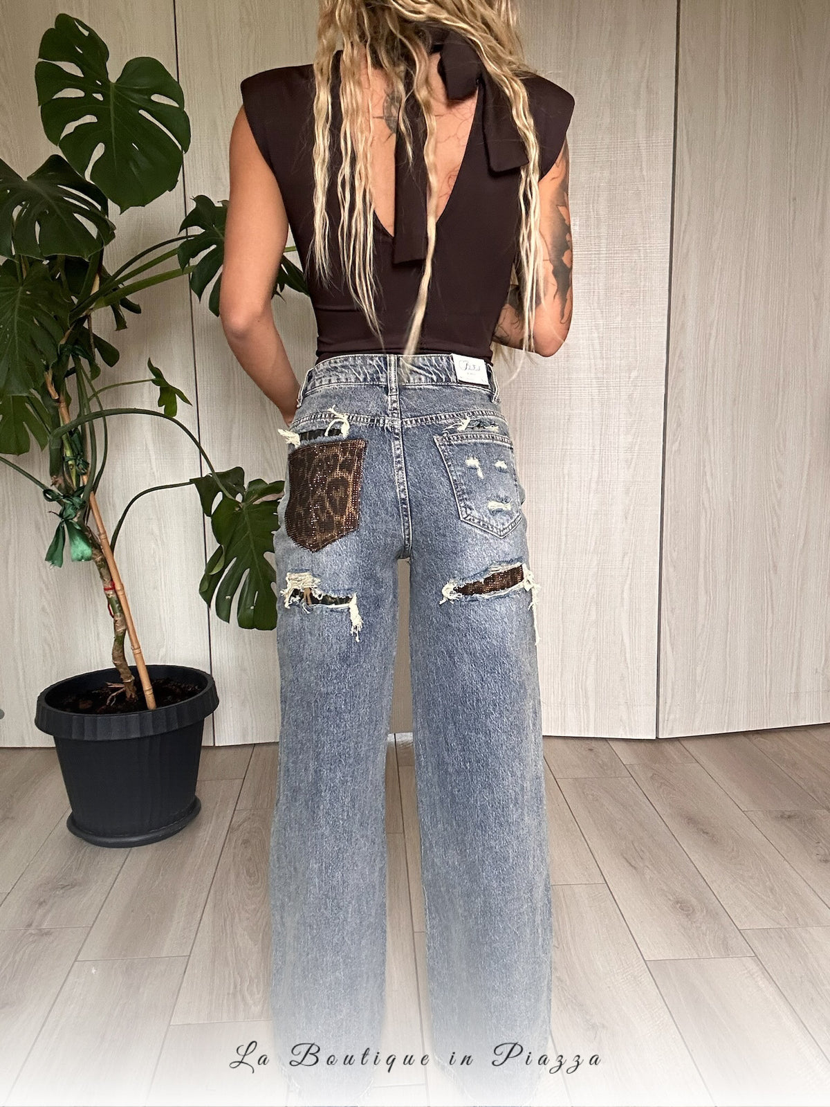 Jeans 346 Leopardo