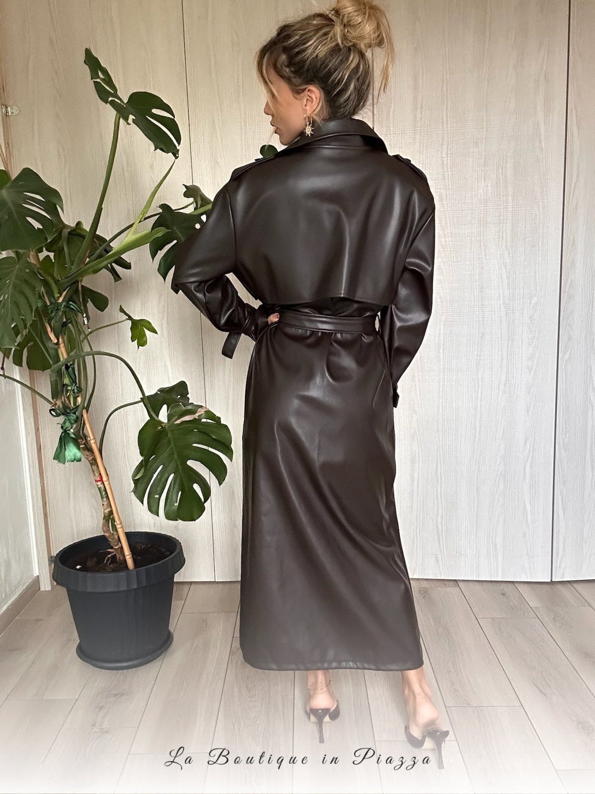 Trench Lungo Ecopelle