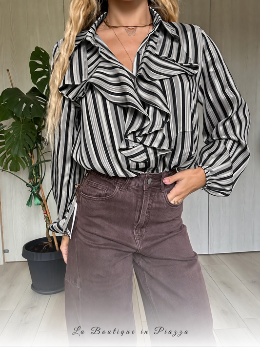 Camicia righe Rouge