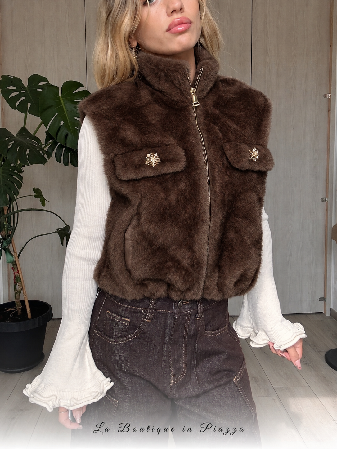 Gilet Ecopelliccia